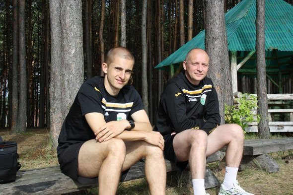 Львівський футбольний клуб тренується на Волині. ФОТО