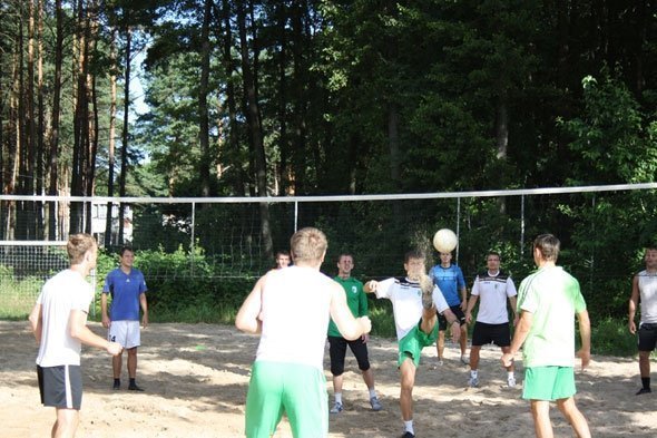 Львівський футбольний клуб тренується на Волині. ФОТО