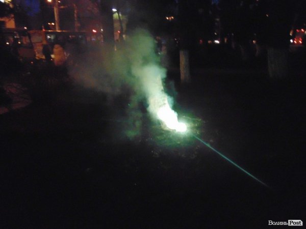 У Луцьку «Правий сектор» уклав «перемир'я» з прокуратурою. ФОТО