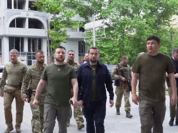 Зеленський приїхав у Миколаїв