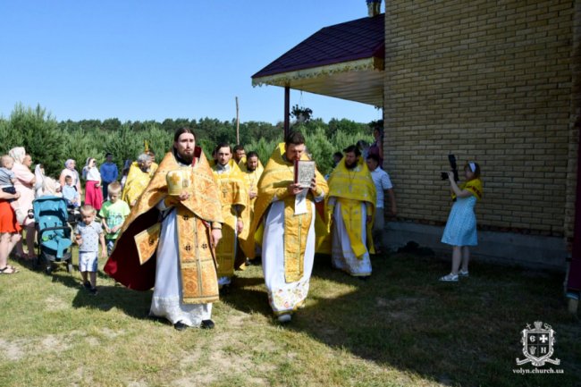 У Ківерцівському районі освятили новий храм Московського патріархату.  ФОТО