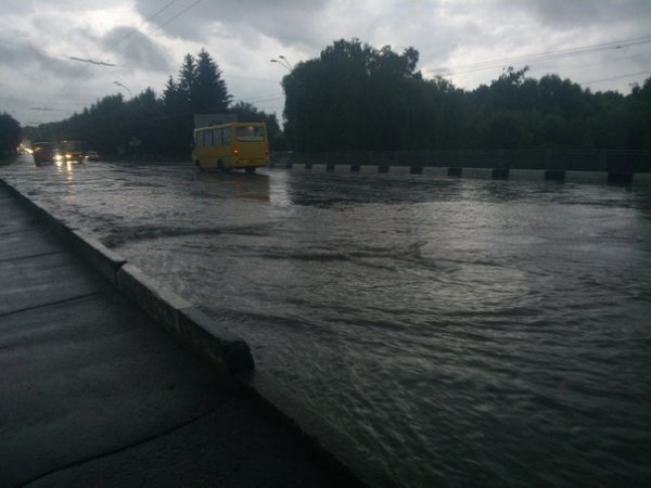 Як затоплювало Тернопіль. ФОТО. ВІДЕО