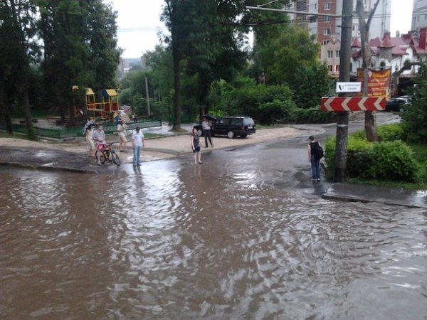 Як затоплювало Тернопіль. ФОТО. ВІДЕО