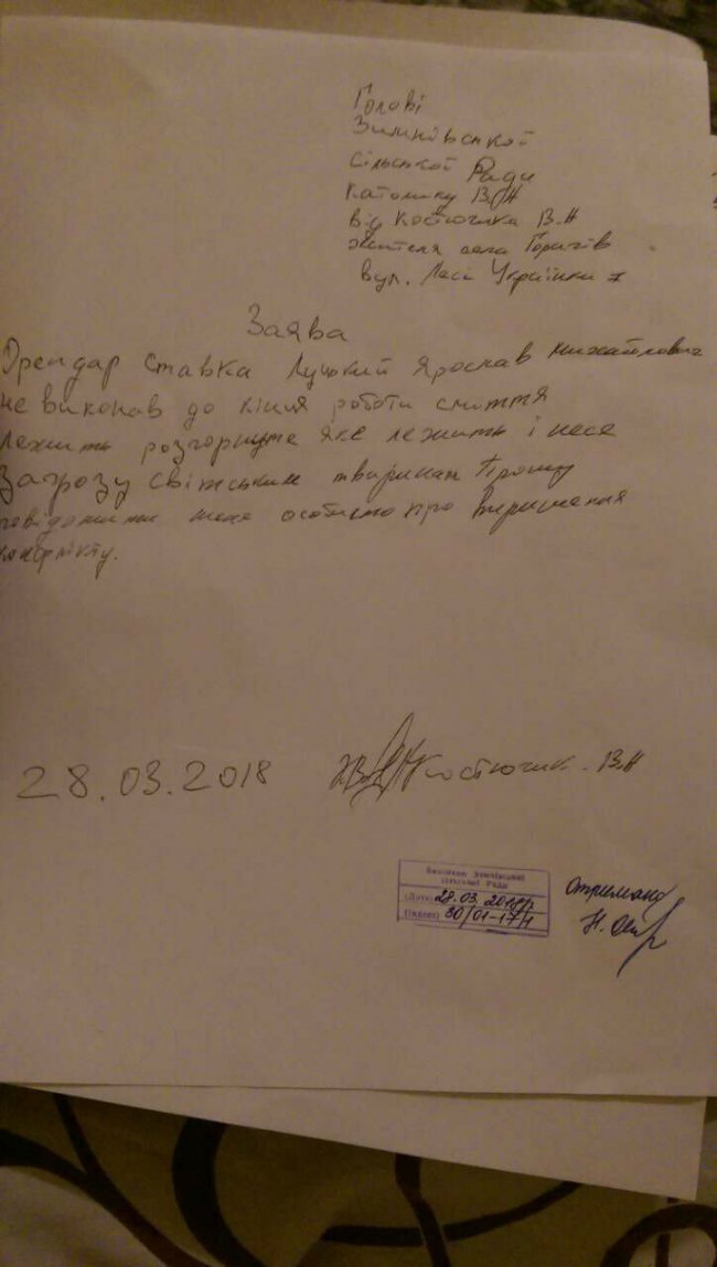 Насмітив і не прибрав. На Волині скаржаться на орендаря ставка*