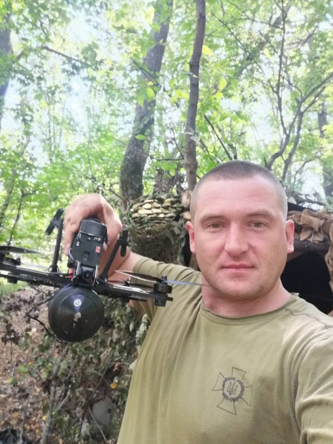 Волинянин після важкого поранення продовжує нищити росіян дронами. ФОТО