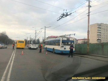 У Луцьку на Відродження обірвалися лінії електромережі. ФОТО