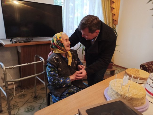 На Волині остання зв'язкова УПА відсвяткувала 95-річчя. ФОТО