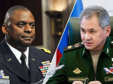Глава Пентагону і міністр оборони РФ поговорили вперше від початку війни в Україні