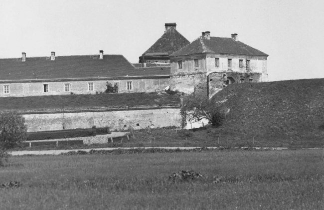 Який вигляд мав замок в Олиці майже 100 років тому. РЕТРОФОТО