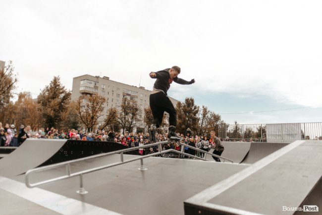 У Луцьку відкрили перший урбан-парк «Молодіжний». ФОТОРЕПОРТАЖ