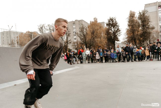 У Луцьку відкрили перший урбан-парк «Молодіжний». ФОТОРЕПОРТАЖ