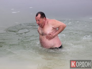 У селі Любомльського району вперше організували водохресні купання.  ФОТО