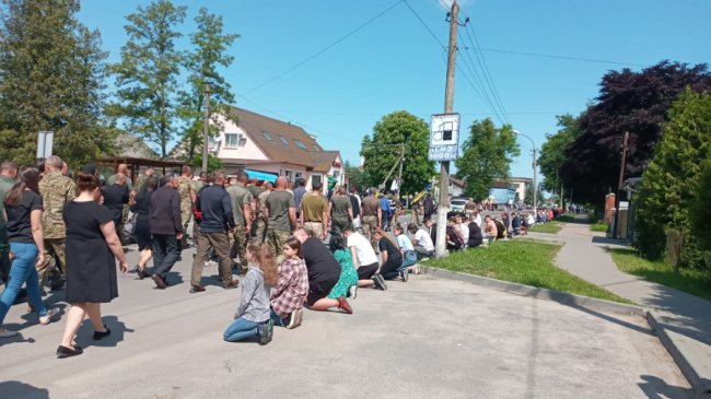 На Волині попрощалися з Героєм Романом Прокопчуком