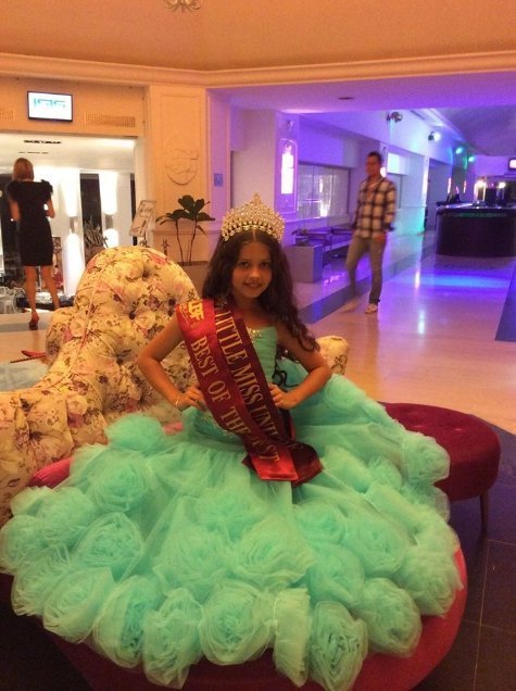 Маленька лучанка стала «Міні-Міс світу». ФОТО