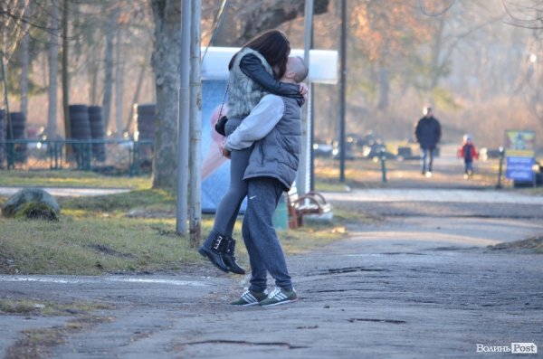 Кохання на вулицях Луцька. ФОТО