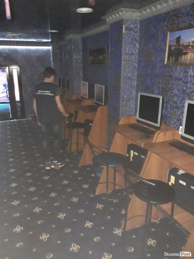 На Волині припинили діяльність нелегального грального закладу