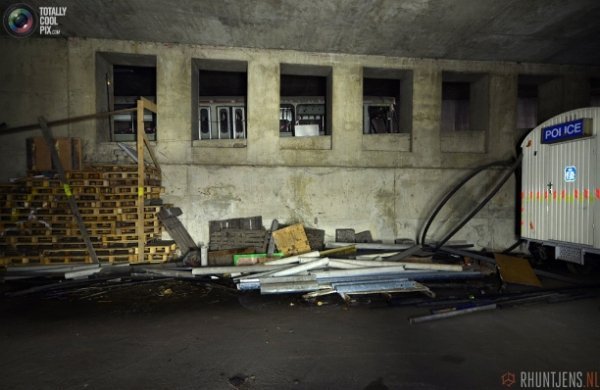 Cховище громадського транспорту в Бельгії. ФОТО