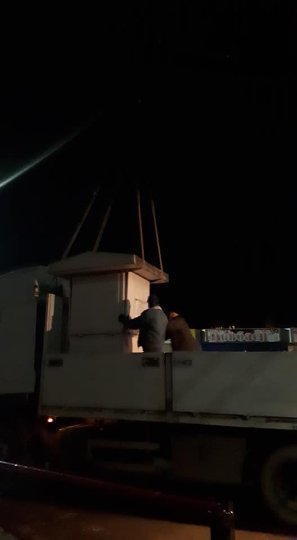 З території Старого ринку вночі знесли два кіоски. ФОТО