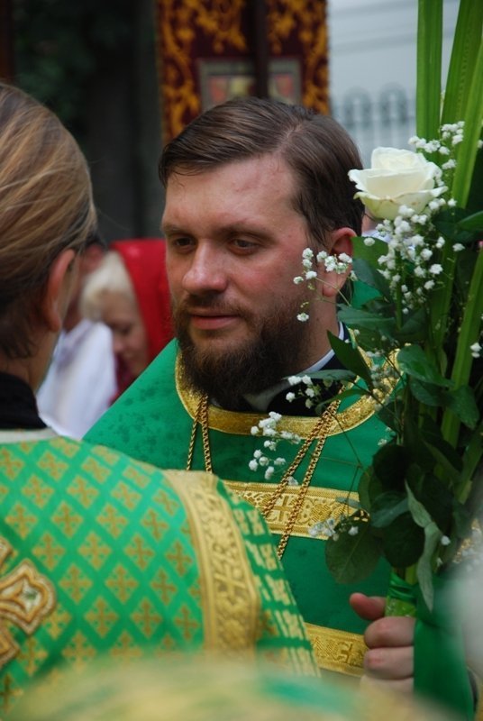 Як у луцькому храмі святкували Трійцю. ФОТО