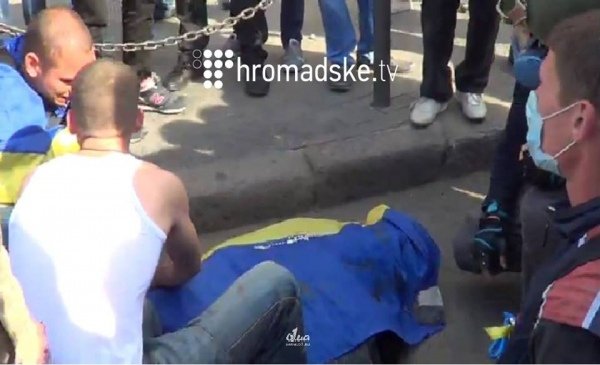 В Одесі вбили проукраїнського мітингаря. ФОТО