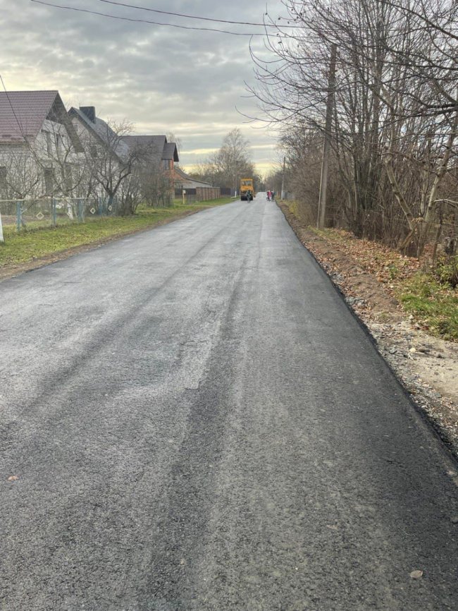 У Піддубцях завершили довгоочікуваний ремонт вулиці. ФОТО
