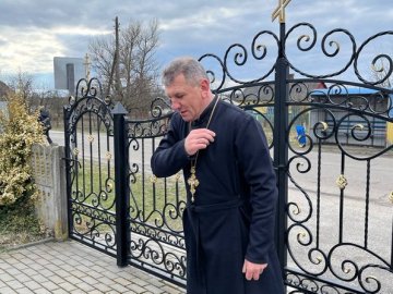 На Волинь приїхав священник, який служив в окупації українською. ВІДЕО