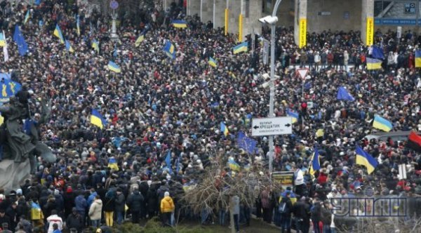 Євромайдан повернувся на Майдан Незалежності. ФОТО