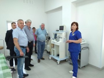 Волинську лікарню відвідали благодійники з Німеччини. ФОТО