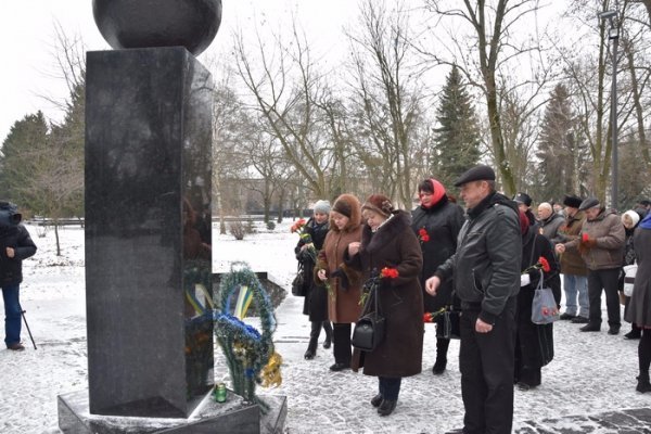 У Луцьку вшанували ліквідаторів аварії на ЧАЕС