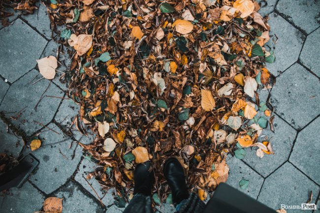 Похмура осінь у Луцьку. ФОТО