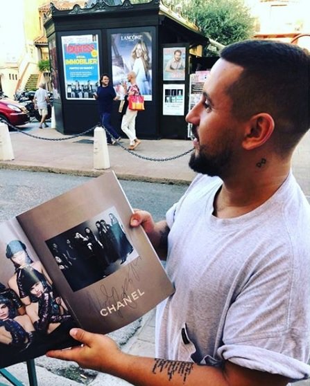 Зірка з Луцька Monatik випадково зустрів Карла Лагерфельда. ФОТО