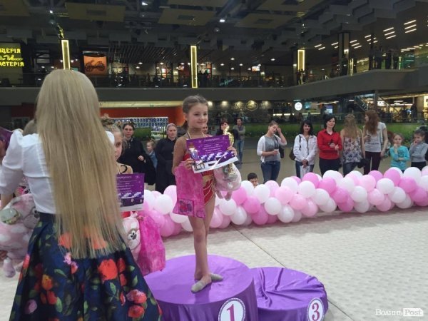 У Луцьку обрали принцесу гімнастики. ФОТО. ВІДЕО