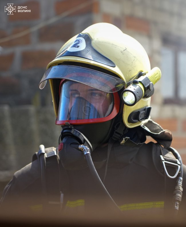 На Волині горів житловий будинок