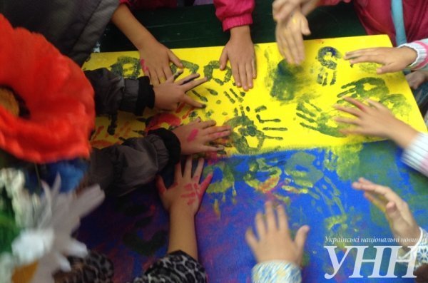 У Києві відбулася акція, присвячена Дню Миру. ФОТО