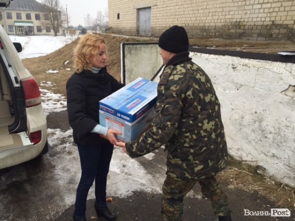  Допомога військовослужбовцям від благодійного фонду «Волинська родина». ФОТО