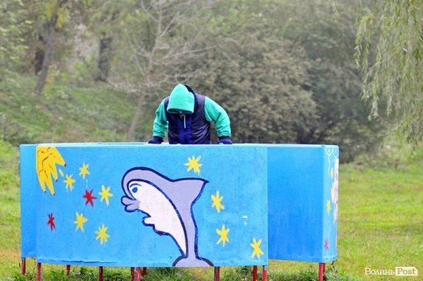 Луцьк. Ранок. Парк. Лучани. ФОТО