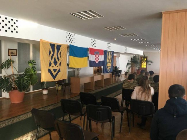 У Луцьку відбулась зустріч з хорватським добровольцем, який воював у зоні АТО