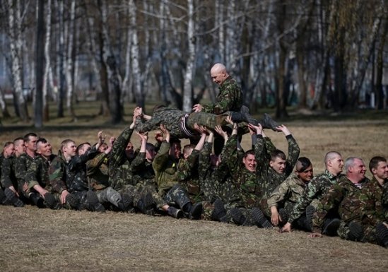 Як Нацгвардію воювати вчили. ФОТО