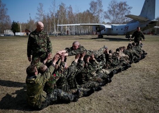 Як Нацгвардію воювати вчили. ФОТО