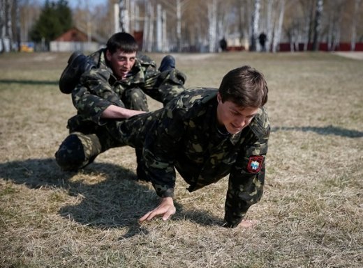 Як Нацгвардію воювати вчили. ФОТО