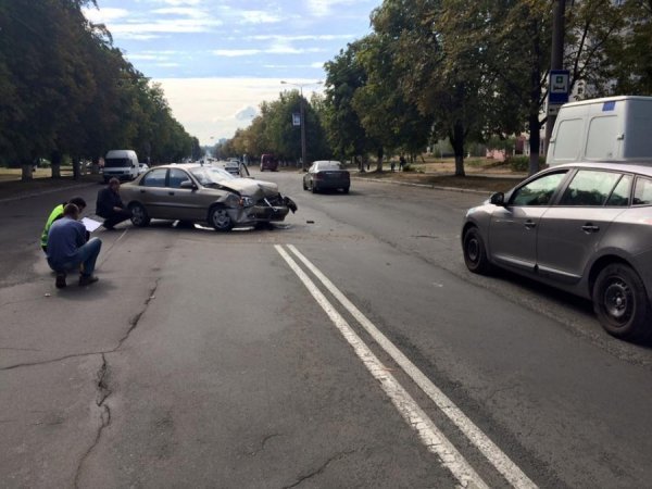 У Луцьку в районі дитячої лікарні сталася ДТП. ФОТО