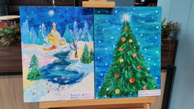 Осінній променад очима «сонячних» дітей: лучан запрошують на художню виставку.ФОТО.ВІДЕО 