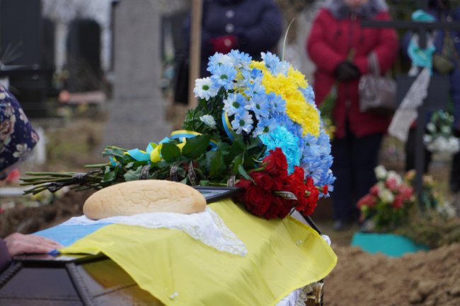 Громада Володимира провела в останню путь Героя Петра Янкевича