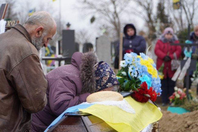 Громада Володимира провела в останню путь Героя Петра Янкевича