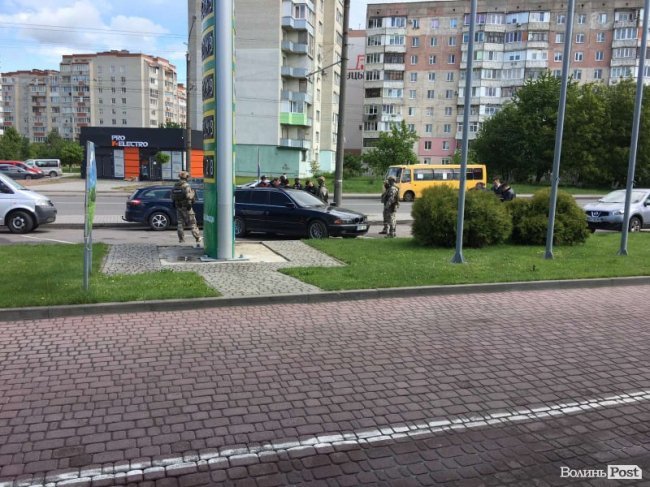 Затримання у Луцьку із поліцією та спецпризначенцями: що про це відомо