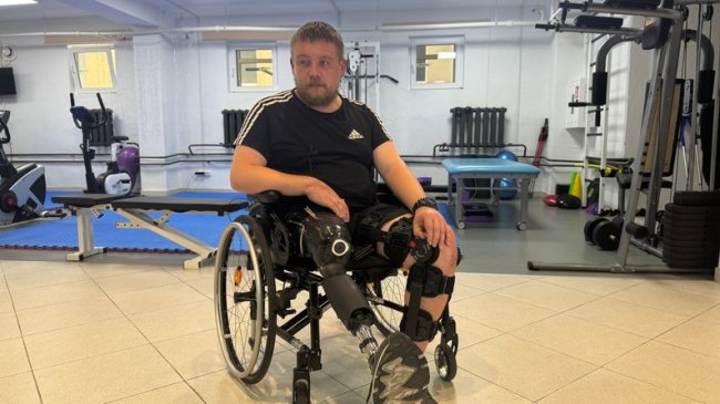 «Мрію ходити. Більше нічого не хочу», - ветеран, який відновлюється у Луцькому реабілітаційному центрі. ВІДЕО