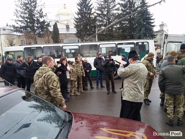 Луцьк зустрів загиблого Героя