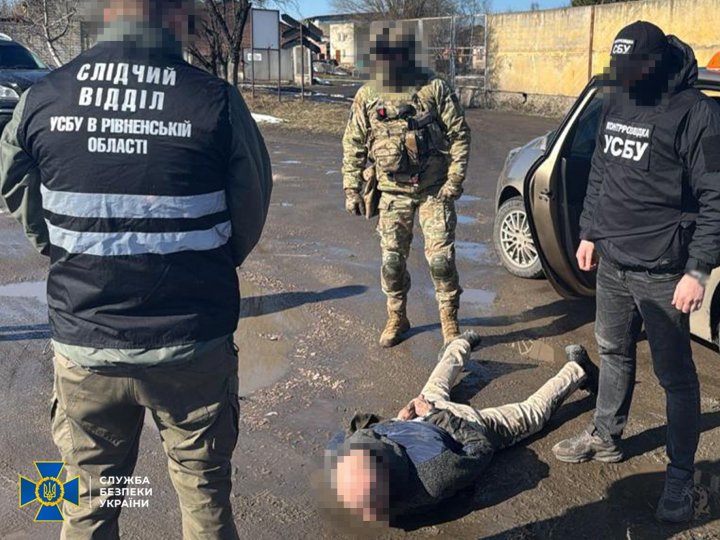 СБУ затримала на Рівненщині коригувальника повітряних атак росіян