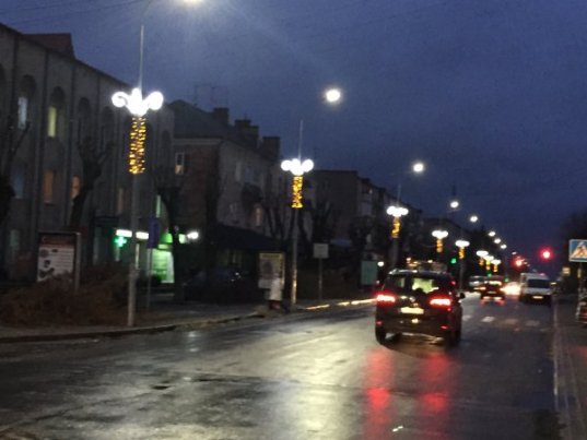 У Ковелі засвітили нову ілюмінацію. ФОТО