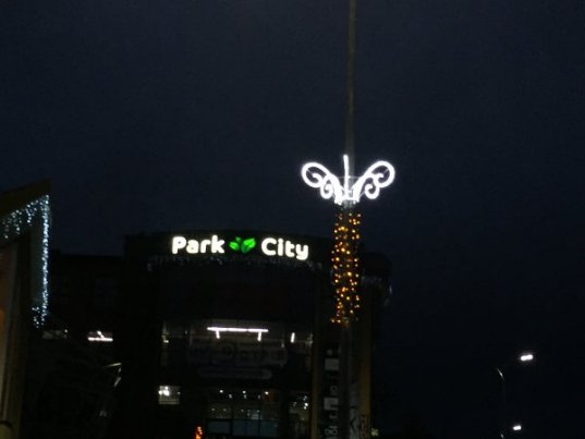 У Ковелі засвітили нову ілюмінацію. ФОТО